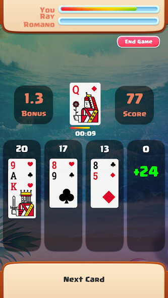 Run android online APK Catch 21 Solitaire Game from MyAndroid or emulate Catch 21 Solitaire Game using MyAndroid
