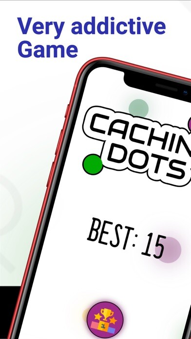Emulate iPhone app Catching Dots using MyAndroid