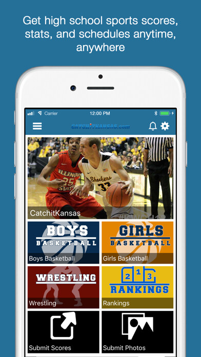 Emulate iPhone app CatchItKansas Now using MyAndroid
