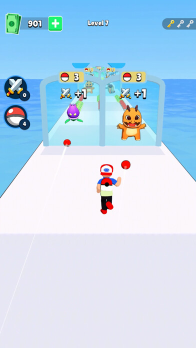 Emulate iPhone app Catch Monster Run using MyAndroid