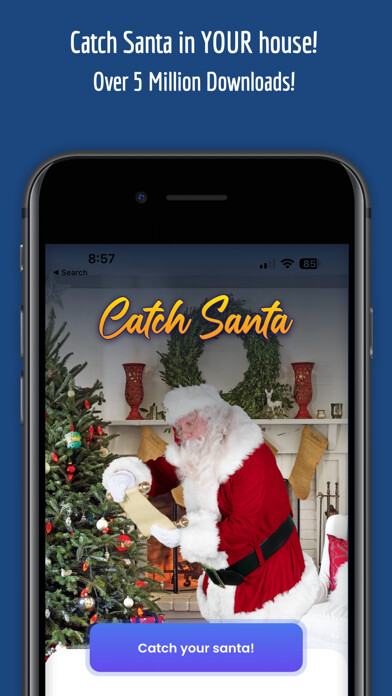 Emulate iPhone app Catch Santa In My House! using MyAndroid Emulate iPhone app Catch Santa In My House! using MyAndroid