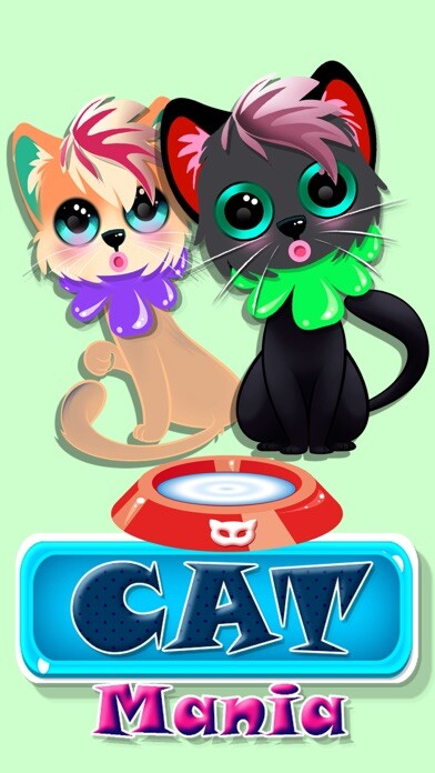 Emulate iPhone app Cat Connect Mania : The Tom crush Game for kids using MyAndroid