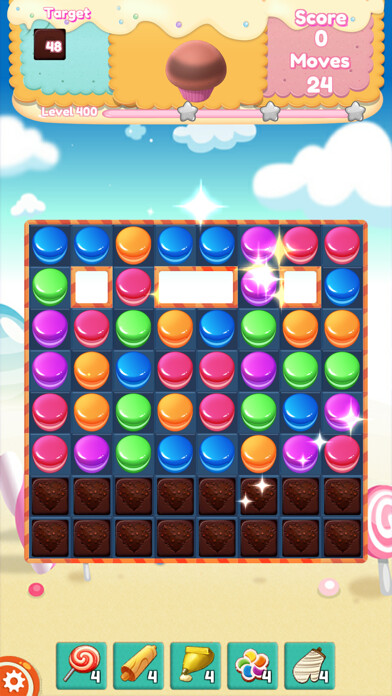 Emulate iPhone app Cat Cooking 3 Match Swap using MyAndroid