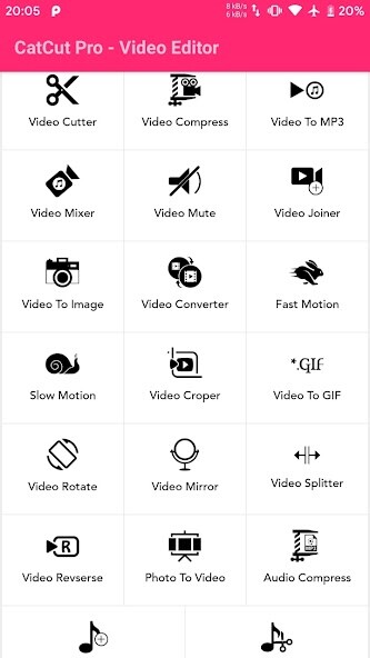 Run android online APK CatCut - Video Editor Pro from MyAndroid or emulate CatCut - Video Editor Pro using MyAndroid