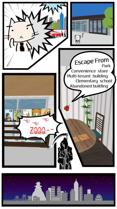 Emulate iPhone app Cat detective escape from town using MyAndroid Emulate iPhone app Cat detective escape from town using MyAndroid