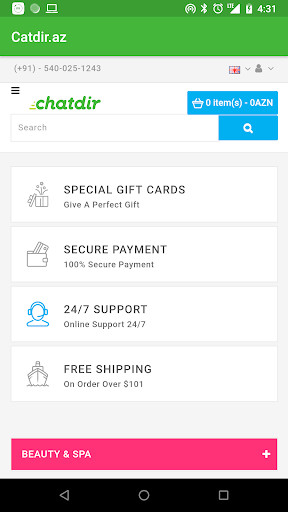 Run android online APK Catdir.az from MyAndroid or emulate Catdir.az using MyAndroid