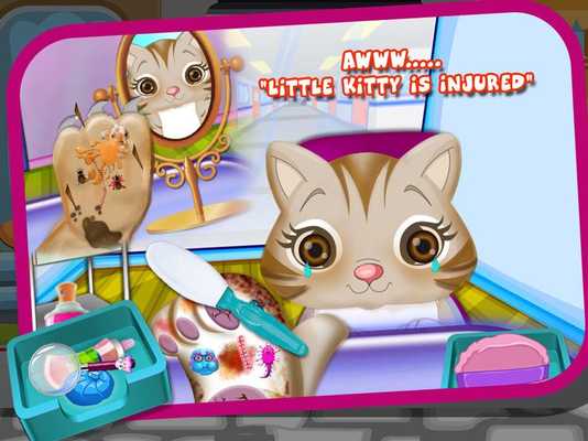 Emulate Android APK Cat Doctor: Paw Infection