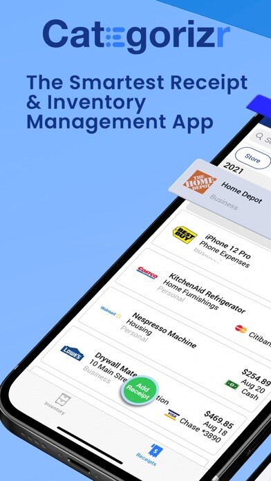 Emulate iPhone app Categorizr using MyAndroid