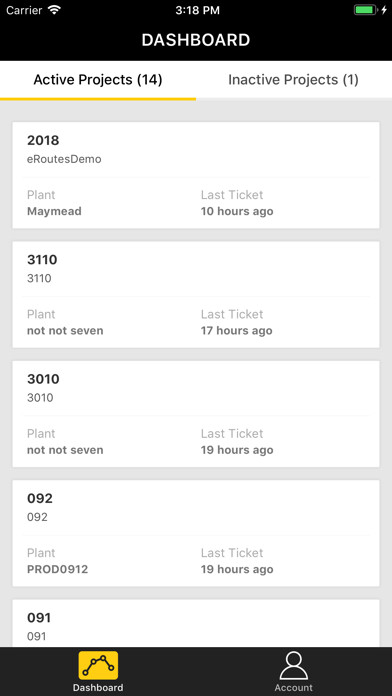 Emulate iPhone app Cat eRoutes using MyAndroid