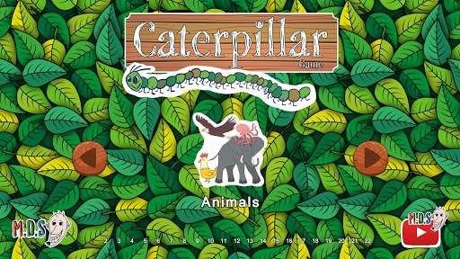 Run android online APK Caterpillar Game : School Games For Kids from MyAndroid or emulate Caterpillar Game : School Games For Kids using MyAndroid