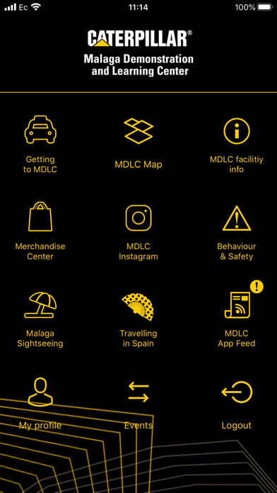 Emulate iPhone app Caterpillar® Visitor using MyAndroid Emulate iPhone app Caterpillar® Visitor using MyAndroid