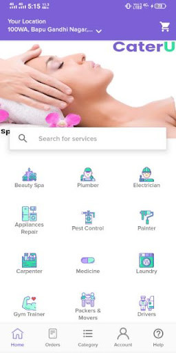Run android online APK CaterU from MyAndroid or emulate CaterU using MyAndroid