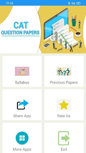 Run android online APK CAT Exam Previous Year Question Papers from MyAndroid or emulate CAT Exam Previous Year Question Papers using MyAndroid