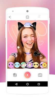 Emulate Android APK Cat Face Camera-Camera with filtersmotion sticker