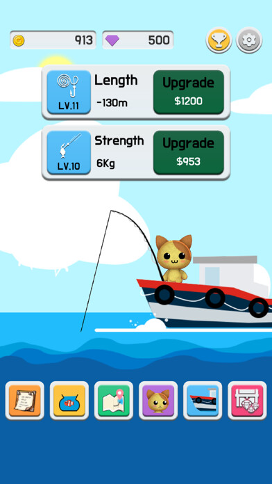 Emulate iPhone app Cat Fishing Master using MyAndroid Emulate iPhone app Cat Fishing Master using MyAndroid