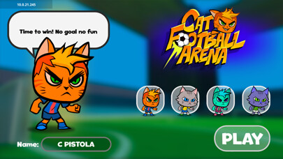 Emulate iPhone app Cat Football Arena using MyAndroid Emulate iPhone app Cat Football Arena using MyAndroid