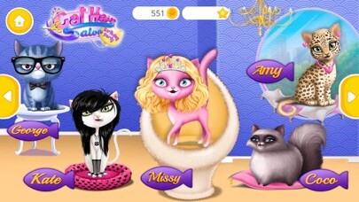 Emulate iPhone app Cat Hair Salon Birthday Party using MyAndroid Emulate iPhone app Cat Hair Salon Birthday Party using MyAndroid