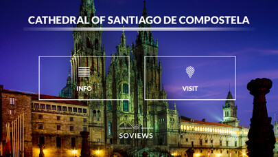 Emulate iPhone app Cathedral Santiago Compostela using MyAndroid