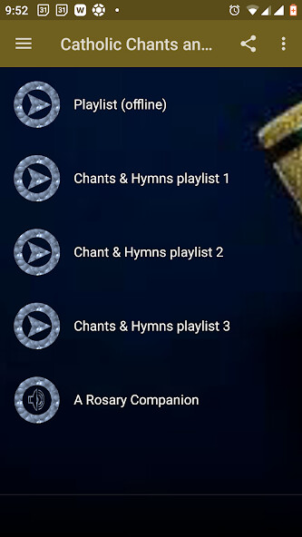 Run android online APK Catholic Chants Hymns (offline) from MyAndroid or emulate Catholic Chants Hymns (offline) using MyAndroid Run android online APK Catholic Chants Hymns (offline) from MyAndroid or emulate Catholic Chants Hymns (offline) using MyAndroid