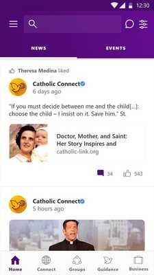 Emulate Android APK Catholic Connect