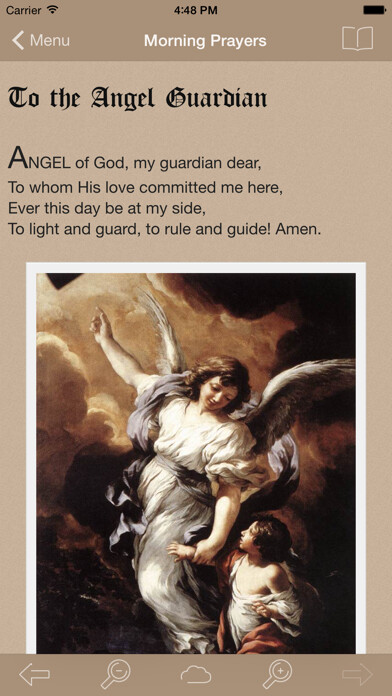 Emulate iPhone app Catholic Devotions using MyAndroid