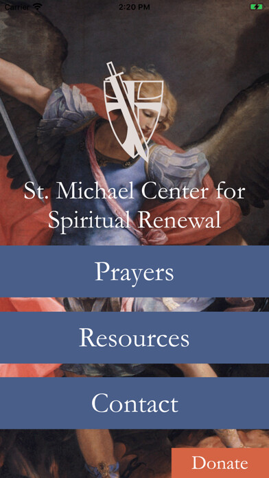 Emulate iPhone app Catholic Exorcism using MyAndroid