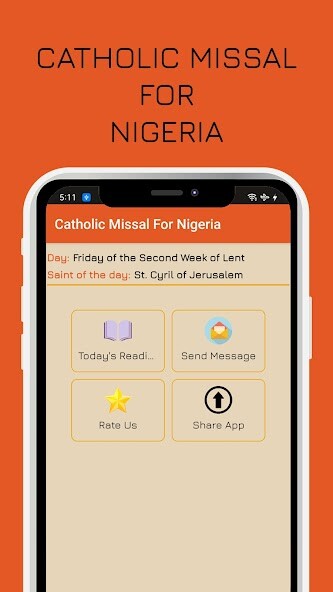 Run android online APK CATHOLIC MISSAL FOR NIGERIA from MyAndroid or emulate CATHOLIC MISSAL FOR NIGERIA using MyAndroid