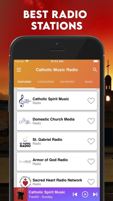 Emulate iPhone app Catholic Music-Catholic Songs using MyAndroid