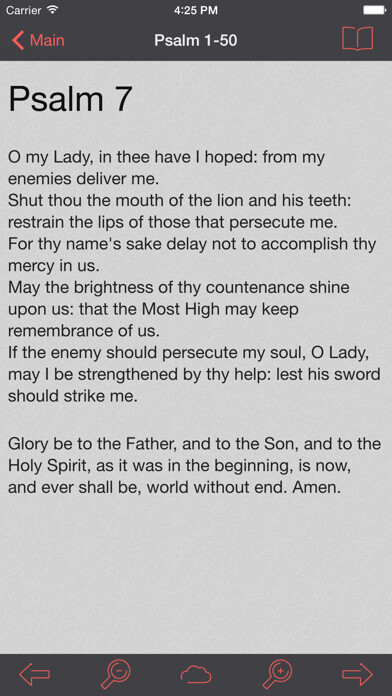 Emulate iPhone app Catholic Psalter of the Blessed Virgin Mary using MyAndroid Emulate iPhone app Catholic Psalter of the Blessed Virgin Mary using MyAndroid