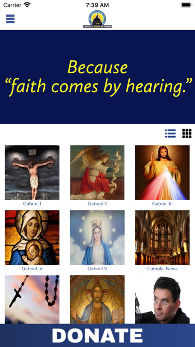 Emulate iPhone app Catholic Radio Network using MyAndroid Emulate iPhone app Catholic Radio Network using MyAndroid