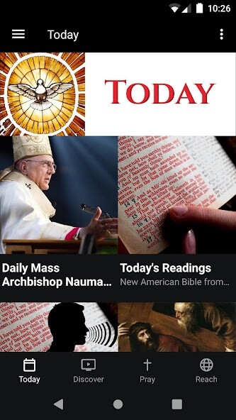 Emulate iPhone app Catholic Spirit using MyAndroid