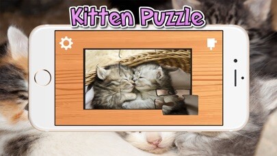 Emulate iPhone app Cat Kitten Kitty Pet Jigsaw Puzzles for toddlers using MyAndroid