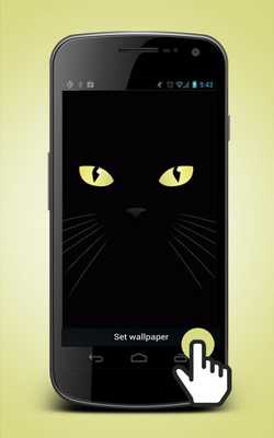 Emulate Android APK Cat Licking Screen Wallpaper Emulate Android APK Cat Licking Screen Wallpaper