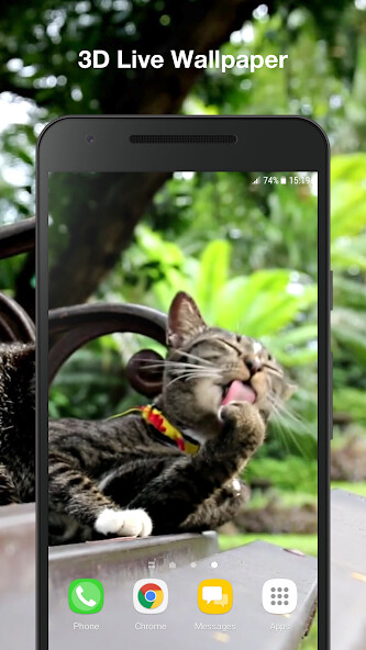 Run android online APK Cat Live Wallpaper Pro from MyAndroid or emulate Cat Live Wallpaper Pro using MyAndroid