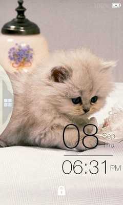 Emulate Android APK Cat Lock Screen Theme Emulate Android APK Cat Lock Screen Theme
