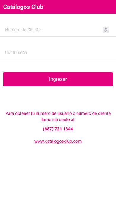 Emulate iPhone app Catálogos Club using MyAndroid Emulate iPhone app Catálogos Club using MyAndroid