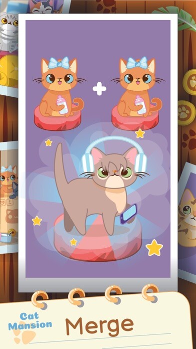 Emulate iPhone app Cat Mansion - Merge&Match Game using MyAndroid Emulate iPhone app Cat Mansion - Merge&Match Game using MyAndroid