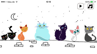 Emulate iPhone app Cat Orchestra: musical singing cats using MyAndroid Emulate iPhone app Cat Orchestra: musical singing cats using MyAndroid