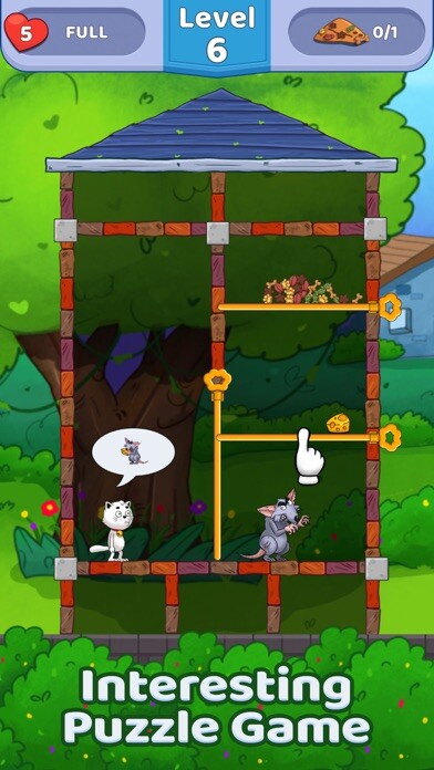 Emulate iPhone app Cat Rescue - Pull The Pin using MyAndroid Emulate iPhone app Cat Rescue - Pull The Pin using MyAndroid