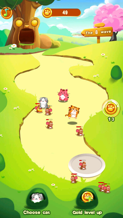 Emulate iPhone app Cats and Mouse Battle for Cake using MyAndroid Emulate iPhone app Cats and Mouse Battle for Cake using MyAndroid