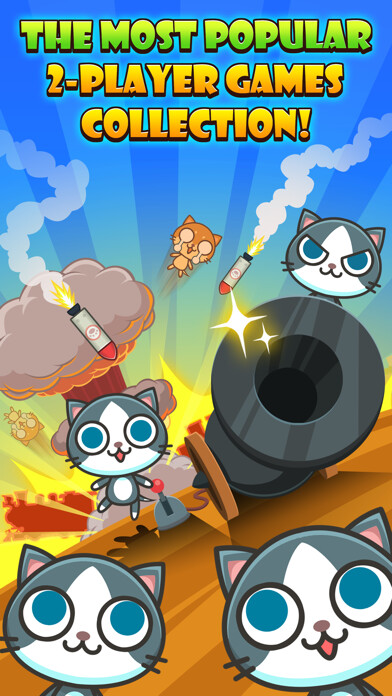 Emulate iPhone app Cats Carnival -2 Player Games using MyAndroid Emulate iPhone app Cats Carnival -2 Player Games using MyAndroid