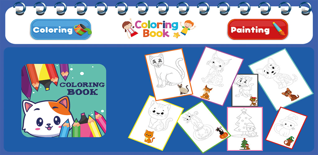 Run android online APK Cats coloring book from MyAndroid or emulate Cats coloring book using MyAndroid Run android online APK Cats coloring book from MyAndroid or emulate Cats coloring book using MyAndroid
