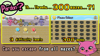 Emulate iPhone app Cats mazes using MyAndroid