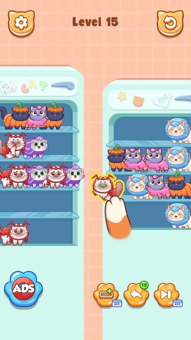 Emulate iPhone app Cat Sort using MyAndroid Emulate iPhone app Cat Sort using MyAndroid