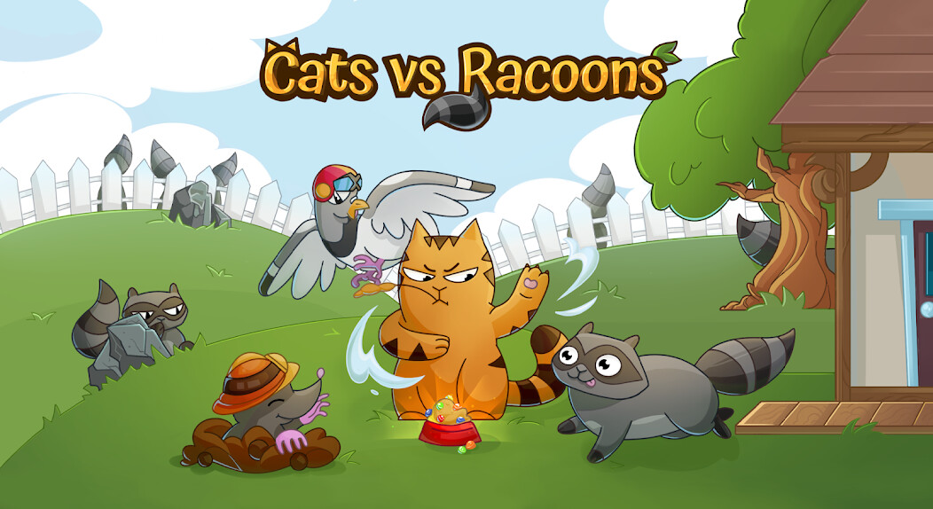 Run android online APK Cats vs Raccoons from MyAndroid or emulate Cats vs Raccoons using MyAndroid