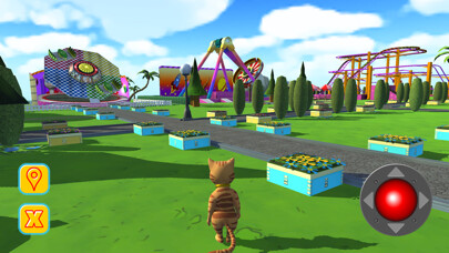 Emulate iPhone app Cat Theme & Amusement Park Fun using MyAndroid