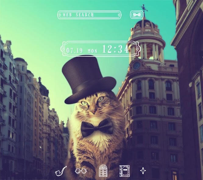 Emulate Android APK Cat Theme-Feline Gentleman- Emulate Android APK Cat Theme-Feline Gentleman-