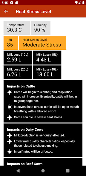 Run android online APK Cattle Heat Stress Calculator from MyAndroid or emulate Cattle Heat Stress Calculator using MyAndroid