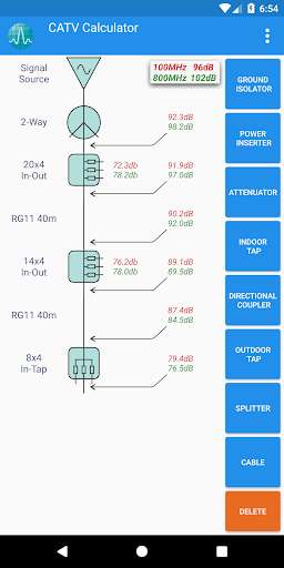 Run android online APK CATV Calculator from MyAndroid or emulate CATV Calculator using MyAndroid