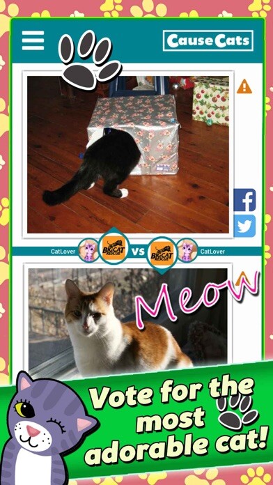 Emulate iPhone app CauseCats using MyAndroid